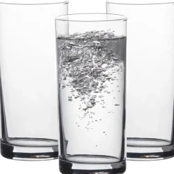 Waterglazen-LAV Waterglazen Liberty - transparant glas - 3x - 295 ml
