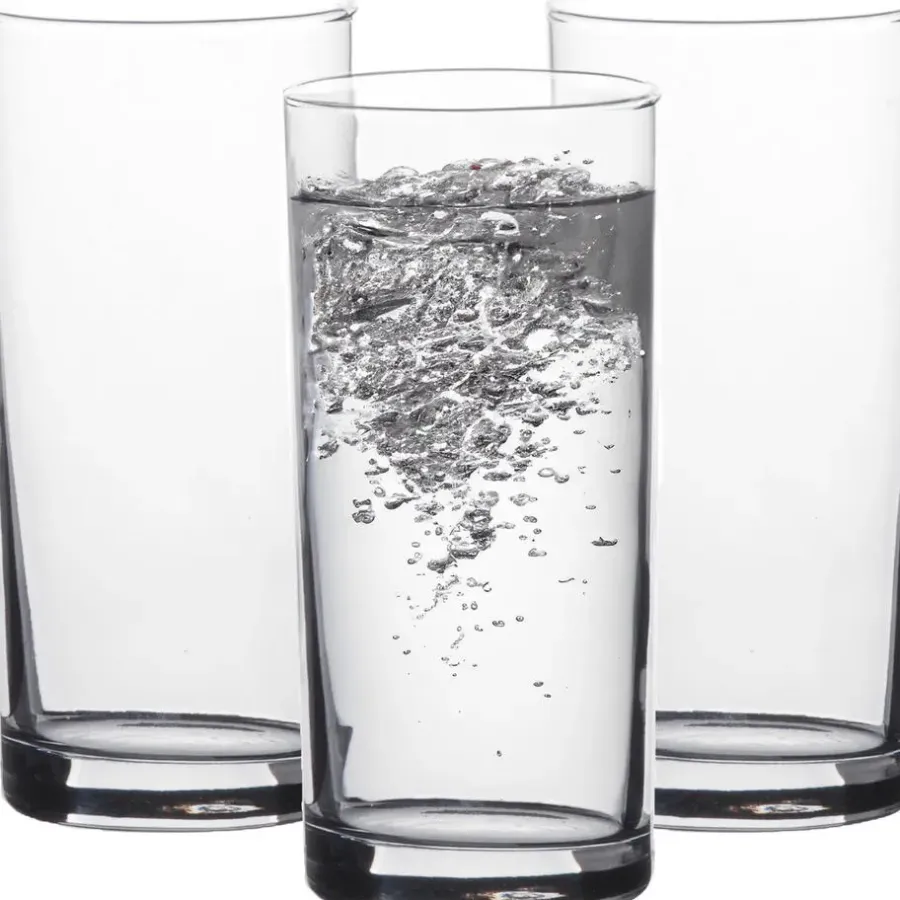 Waterglazen-LAV Waterglazen Liberty - transparant glas - 3x - 295 ml