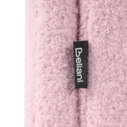 1-Persoons Bedden-Beliani LAYE - Kinderbed - Roze - 90 x 200 cm - Bouclé