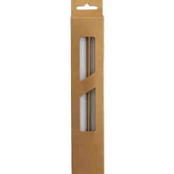 Leen Bakker LED dinerkaarsen - wit - 25 cm - 2 stuks
