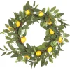 Kerstdecoratie-Leen Bakker LENRUN - Krans - Groen - 50 cm - Polyester
