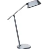 Bureaulampen|Bureaulampen-Leen Bakker LEONIS - Bureaulamp LED - Grijs - Synthetisch materiaal