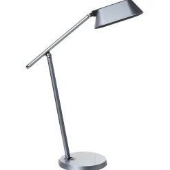 Bureaulampen|Bureaulampen-Leen Bakker LEONIS - Bureaulamp LED - Grijs - Synthetisch materiaal