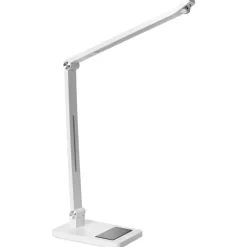 Leen Bakker LEPUS - Bureaulamp LED - Wit - Synthetisch materiaal