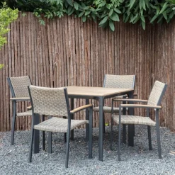 Tuinstoelen-Les - Arezzo terrasstoel wicker