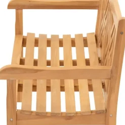 Les - Cross bank teak 150x64x92cm
