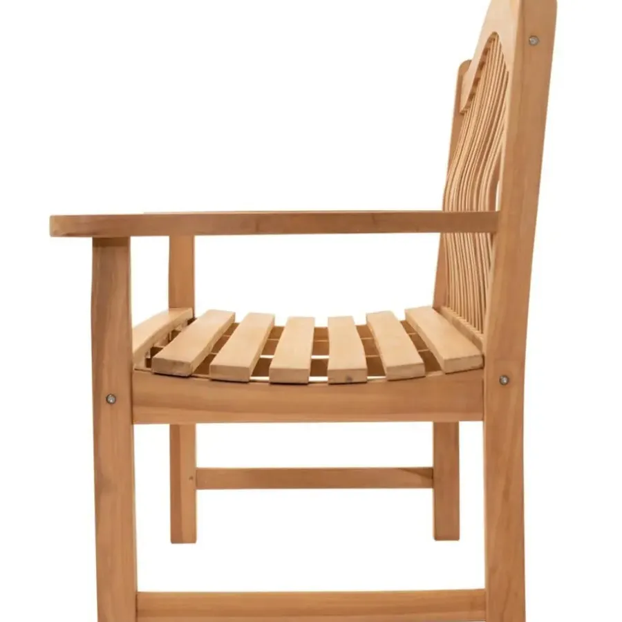 Les - Ergo bank teak 158,5x65x99cm
