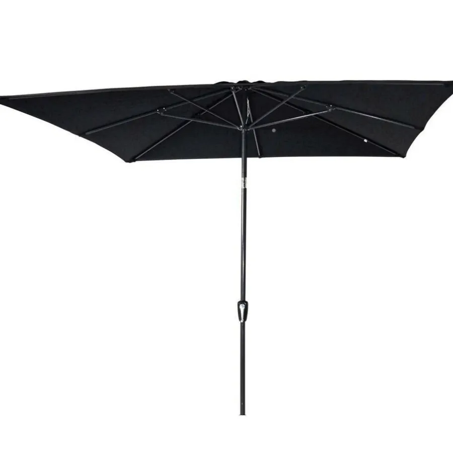 Parasols-Les - Libra parasol zwart 2.5x2.5 m
