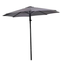 Parasols-Les - Libra pushup parasol Ø3mtr - grijs