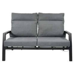 Loungebanken-Les - Loungebank Ohio 2-pers - grijs