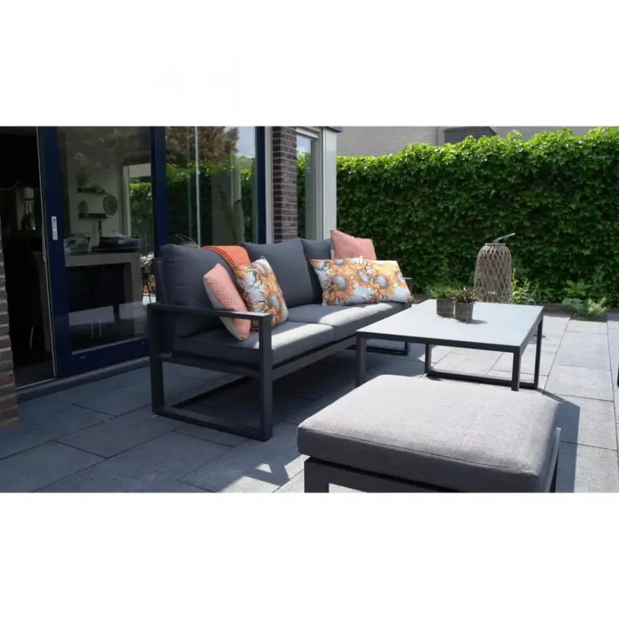 Loungebanken-Les - Loungebank Pina Colada nuance 209x80 cm - grijs