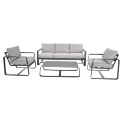 Loungesets-Les - Loungeset Belezza - lichtgrijs