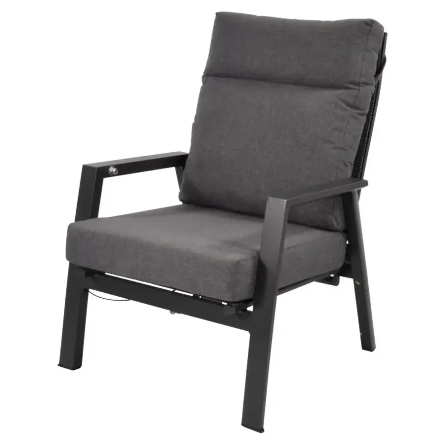 Les - Loungestoel Ohio - grijs