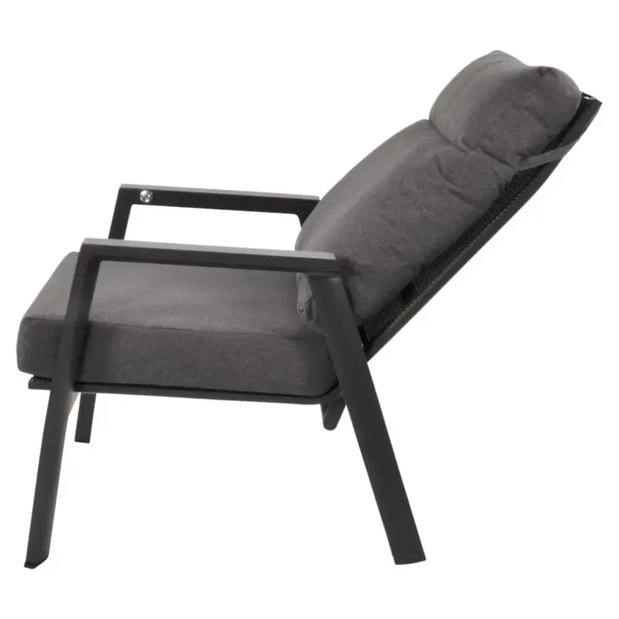 Les - Loungestoel Ohio - grijs