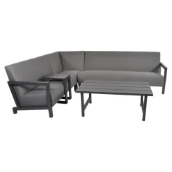 Tuintafels-Les - Loungetafel Verona - antraciet