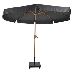 Parasols-Les - Parasol Libra houtlook Ø3mtr - grijs