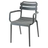 Tuinstoelen-Les - Torvi stapelstoel - grijs