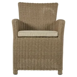 Tuinstoelen-Les - Tuinstoel Tropez Straw - bruin
