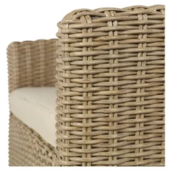Tuinstoelen-Les - Tuinstoel Tropez Straw - bruin