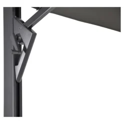 Parasols-Les - Zweefparasol Taurus Ø3,5mtr - grijs