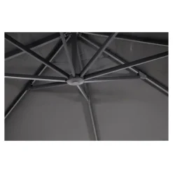 Parasols-Les - Zweefparasol Taurus Ø3,5mtr - grijs
