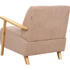 Fauteuils-Beliani LESJA - Fauteuil - Roze - Stof