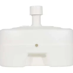 Outdoor Living Lesli Living Parasolvoet met wieltjes - wit - 48 x 48 cm - 50 liter