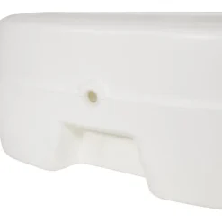Outdoor Living Lesli Living Parasolvoet met wieltjes - wit - 48 x 48 cm - 50 liter