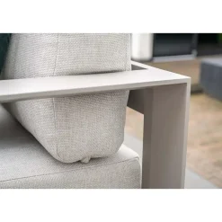 Tuinstoelen-Garden Impressions Levanto lounge fauteuil - taupe - valley san
