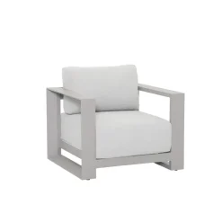 Tuinstoelen-Garden Impressions Levanto lounge fauteuil - taupe - valley san