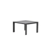 Garden Impressions Levanto lounge-diningtafel - 111x111 cm - carbon black