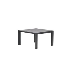 Garden Impressions Levanto lounge-diningtafel - 111x111 cm - carbon black