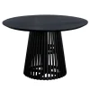 Lewis & Loft Eettafel Levi – Rond – Ø120 cm – Zwart