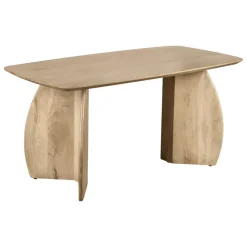 Ovale Eettafels-Lewis & Loft Eettafel Lon - Deens ovaal - FSC® - 160x80 cm - Naturel