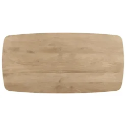 Ovale Eettafels-Lewis & Loft Eettafel Lon - Deens ovaal - FSC® - 160x80 cm - Naturel
