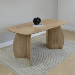 Ovale Eettafels-Lewis & Loft Eettafel Lon - Deens ovaal - FSC® - 160x80 cm - Naturel