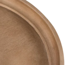 Salontafels-Lewis & Loft Salontafel Luus - FSC® mangohout - Rond ⌀80 cm - Bruin