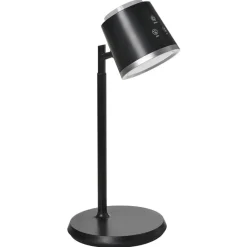 Leen Bakker LIBRA - Bureaulamp LED - Zwart - Synthetisch materiaal
