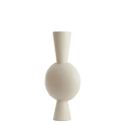 Light & Living - Kavandu vaas deco 37,5x22x81 cm - crème