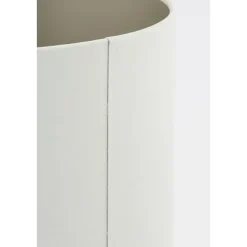 Lampenkappen-Light & Living - Lampenkap VELOURS - Ø25x18cm - Wit