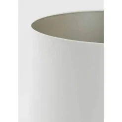 Lampenkappen-Light & Living - Lampenkap VELOURS - Ø25x18cm - Wit