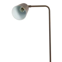 Staande Lampen-Light & Living - Salomo vloerlamp 32,5x23x147 cm - hout print