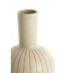 Light & Living - Ulloa vaas deco Ø34x52 cm - keramiek mat zand/bruin