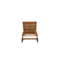Fjôrd Ligstoel Naturel Hout - 200x63x35cm - Luzon