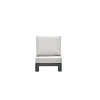 Loungeset Elementen-Garden Impressions Lincoln midden element - carbon black - desert sand
