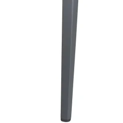 Tuinstoelen-Beliani LIPARI - Tuinstoel set van 2 - Grijs - Aluminium