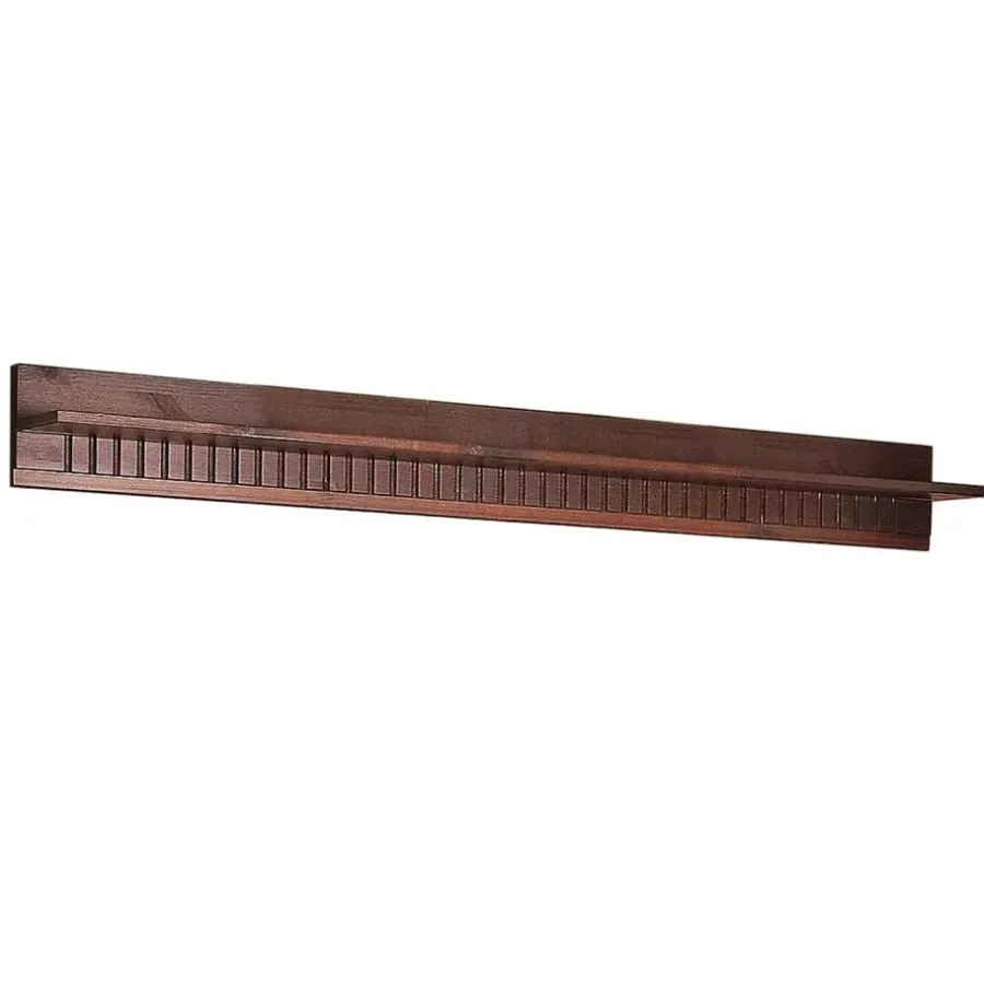 Wandplanken-Loft24 Lisa - Plank 130 cm in bruin dennenhout