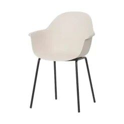 Tuinstoelen-Leen Bakker Lisomme Dorian tuinstoel gerecycled bamboe créme