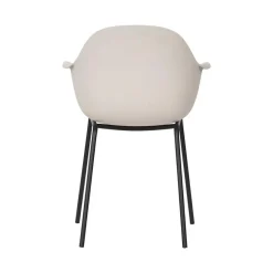 Tuinstoelen-Leen Bakker Lisomme Dorian tuinstoel gerecycled bamboe créme