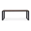 Tuintafels-Leen Bakker Lisomme Joris tuintafel bruin - 210 x 100 cm